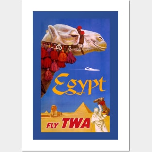 Vintage Travel Poster - Egypt Posters and Art